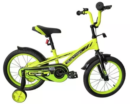 Детский велосипед TECH TEAM QUATTRO, 16", 1 скорость
