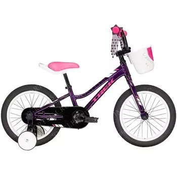 Детский велосипед Trek Precaliber 16 Girls KDS 16" 2019 (Возраст: 4-6 лет (Рост: 100-117см), Цвет: Purple Lotus)