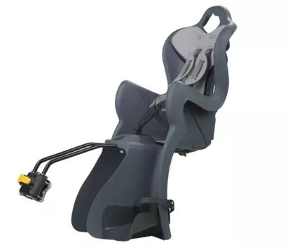 Детское велокресло BELLELLI B-One Standard LUX, заднее, до 22 кг, grey, 01B1S00002LX
