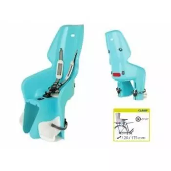 Детское велокресло BELLELLI LOTUS Clamp, на багажник, небесно-голубое, до 22 кг, 01LOTM00030