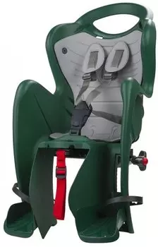 Детское велокресло BELLELLI Mr Fox Clamp, заднее, до 22 кг, forest lux, 01FXM00039LX
