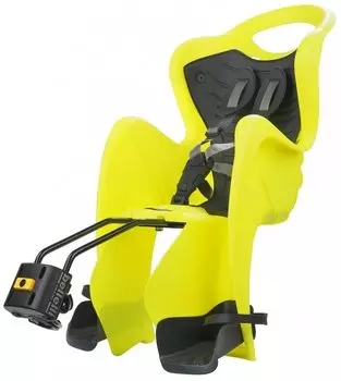 Детское велокресло BELLELLI MR FOX STANDARD B-FIX, заднее, крепление на подседельную трубу, YELLOW LUX, 01FXSB0027LX