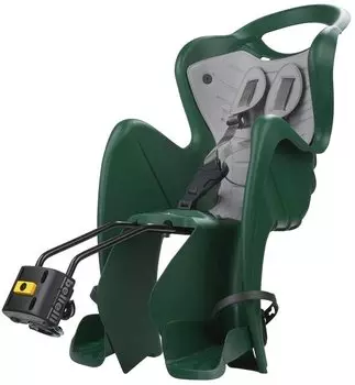 Детское велокресло BELLELLI MR FOX STANDARD B-FIX, заднее, крепление на подседельную трубу, FOREST LUX, 01FXSB0039LX