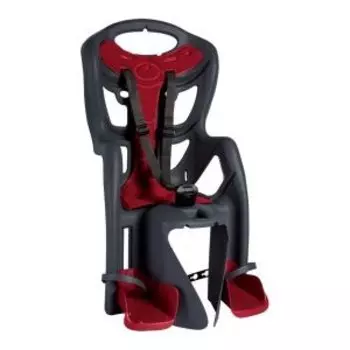 Детское велокресло BELLELLI Pepe TUV, на багажник, черное, до 7лет/22кг, 0-219995