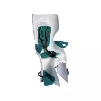 Детское велокресло BELLELLI Summer Clamp, на багажник, белый/бирюзовая подкладка, до 22 кг, 01SMM00020T