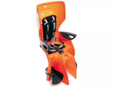 Детское велокресло BELLELLI Summer Clamp, на багажник, оранжевое, до 22кг, 01SMM00011