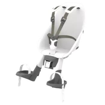 Детское велокресло Compact Adapter Urban iki, на рулевую трубу, белое, до 15 кг, 212689_URBANIKI