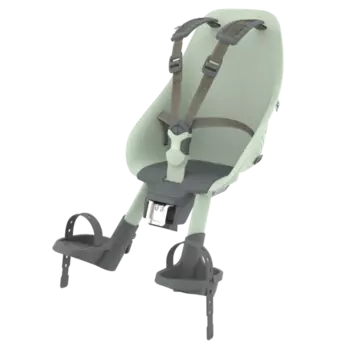 Детское велокресло Compact Adapter Urban iki, на рулевую трубу, зеленый/черный, до 15кг, 213655_URBANIKI