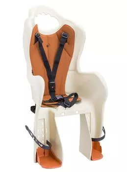 Детское велокресло HTP Elibas P, на багажник, бежевое, до 22 кг, 280029, LU091006