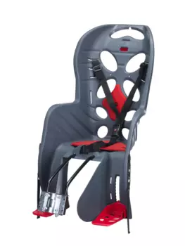 Детское велокресло HTP FRAACH T, на подседельную трубу, темно-серое, до 22 кг, 92071910