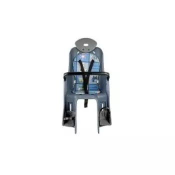 Детское велокресло M-Wave TUV на багажник/подседельную трубу, синее, до 7лет/22кг 5-259845