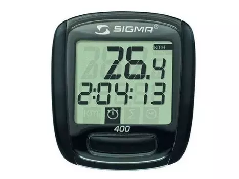 Велокомпьютер SIGMA Baseline 400, 5 функций, проводной, черный, 5910