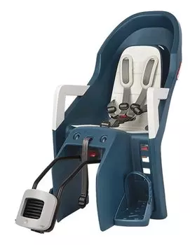Детское велокресло Polisport Guppy rs plus, на подседельную трубу, темно-синее, PLS8637700022