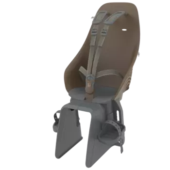 Детское велокресло Urban iki, на подседельную трубу, коричневый/черный, до 22 кг, 214393_URBANIKI