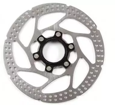 Диск тормозной CLARKS, CENTRE LOCK, для дискового тормоза, 160 мм, нержавеющая сталь, серебристый, 3-433