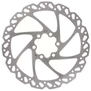 Диск тормозной STG RPT002, 160 мм, под 6 болтов, серебристый, Х89904