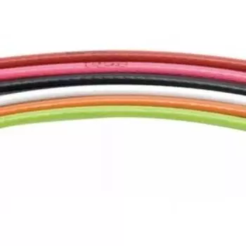 Рубашка велосипедного троса Alhonga, 4 мм, бухта 30 м, белый, ALH_SP_4mm_WHITE