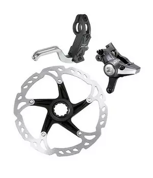 Дисковый велотормоз Shimano XTR передний + задний, BR-M975