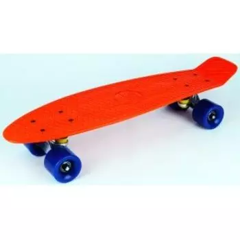 Доска-круизер Vinca Sport, 22,5 мм*6", оранжевый/синий, DS 01 orange/blue