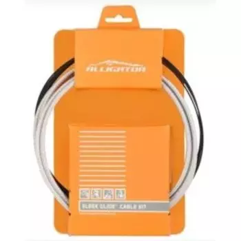 Комплект Alligator LY-BPTFE, тросы тормоза, оболочка Sleek Glide, наконечники, направляющие, ST (340011)