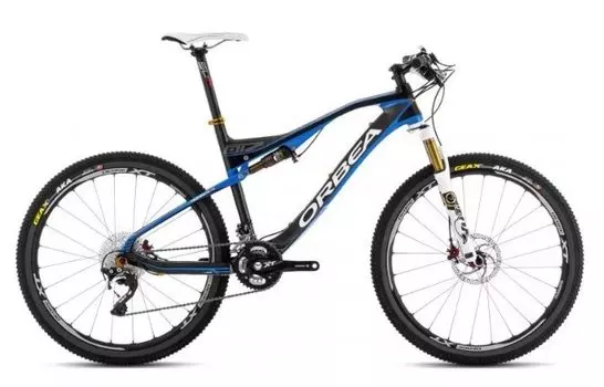 Двухподвесный велосипед Orbea OIZ M 10, 2014