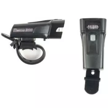 Фара AUTHOR, 1д CREE 300люм./6ф. A-Vision Li-Pol АКБ 1100 MAh USB-заряд.+кабель, черная, 8-12002310