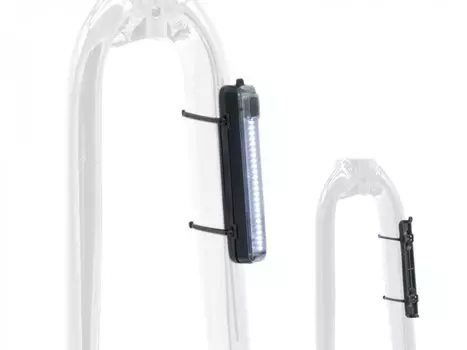 Фара AUTHOR A-Stake L USB LI-poly 3,7V/300 mAh, 24 SMD LED 40 lm W, крепление к вилке, черная, 8-12002391