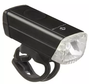 Фара M-WAVE Li-Ion, 1д повыш. ярк. 1W/20LUX/95люмин, АКБ, USB-заряд. быстросъем. черная, 5-220421