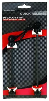 Эксцентрики переднего Novate (100мм)+заднего (135мм) колес алюминий 5-321032