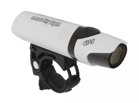 Фара передняя SMART 1 диод повышенной яркости NICHIA 7люкс/2 функции, с батареями белая 5-220975