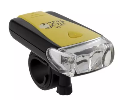 Фара передняя TOUR DE FRANCE APOLLON 4.3, 3 диода повышенной яркости/2 функции, 5-220954