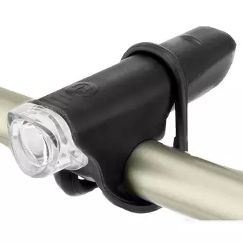 Фара Vinca sport VL 267-G, передняя, силиконовый корпус, черная, VL 267-G black