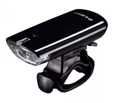 Фара велосипедная D-LIGHT CG-120P, передняя, черный, 3090