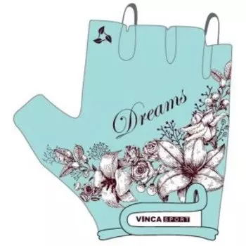 Перчатки велосипедные Vinca Sport VG 979 dreams, детские, минт