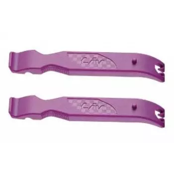 Монтажки велосипедные Liv, комплект 2 штуки, нейлоновое покрытие, фиолетовый, 600000015