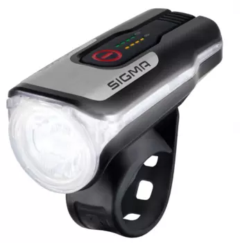 Фара велосипедная передняя SIGMA SPORT AURA 80 USB, Osram LED, освещаемая дистанция: 90м, 17800