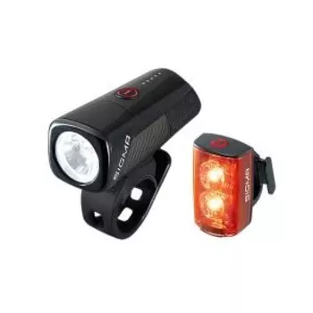 Фара велосипедная с фонарём SIGMA BUSTER 400 CREE, передняя 400 люмен, 4 режима USB/RL 80, 4-019630