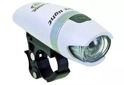 Фара велосипедная Smart "EGG WHITE" Cree super, 3 функции, быстрый монтаж, белая, 220962