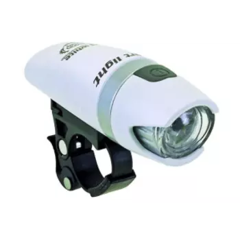 Фара велосипедная Smart "EGG WHITE" Cree super, 3 функции, быстрый монтаж, белая, 220962