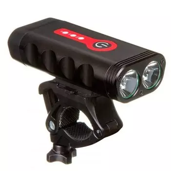 Фара велосипедная STG FL1582, передняя, 600lm, черный, Х98590