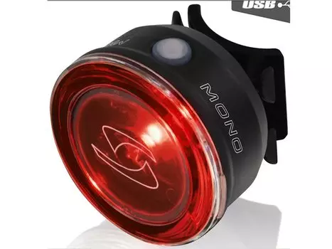 Фара задняя SIGMA MONO, чёрная, 17274