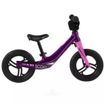 Беговел MAXISCOO Comet Стандарт плюс, детский, колеса ЭВА, 12", фиолетовый, 2021, MSC-CM1201