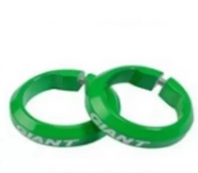 Фиксаторы велосипедные Giant, для грипс, зеленый, 190000174