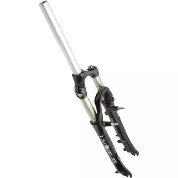 Вилка велосипедная RST VOGUE AIR, 700Сх28,6, воздушно-масляная, 60мм, V+D, черная, 1-0370