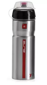Фляга Elite Syssa, 0.75 л, алюминий, серебристый глянец, защитный колпачок, EL0101212