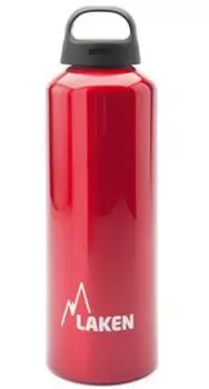 Фляга Laken Classic 33-R screw cap, 1л, красный