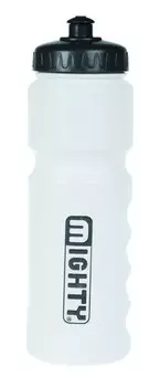 Фляга MIGHTY пластиковая, 0,8л с окошком для контроля уровня жидкости белая 5-340358