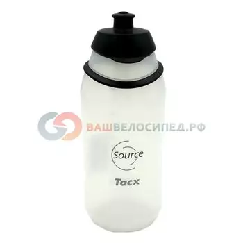 Фляга Tacx Source 500мл прозрачная со шкалой изм.