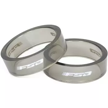 Кольцо под вынос FSA 1"1/8 10mm Transp Grey, 160-3502TGR