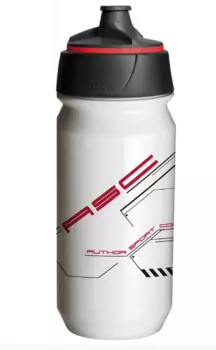 Фляга велосипедная AUTHOR AB-Tcx-Shanti X9, биопластик, 0.6 л, бело-красный, 8-14064022